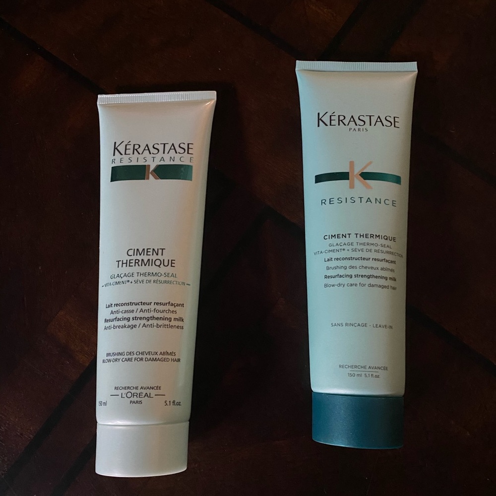 Kerastase Blow Dry Treatment—two tubes